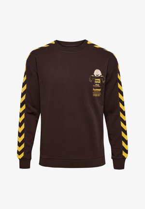 Hummel ARCHIVE PEANUTS - Sudadera - chocolate plum chocolate plum