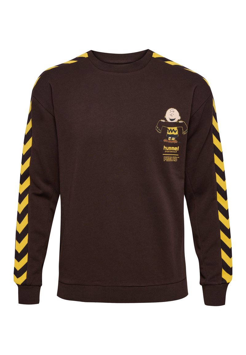 Hummel ARCHIVE PEANUTS - Sudadera - chocolate plum chocolate plum