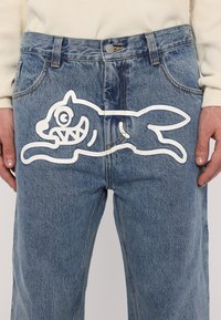 Icecream PANT - Laisvo kirpimo džinsai - vintage wash blue