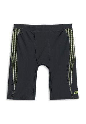 4F, 4F KĄPIELÓWKI MĘSKIE - CZARNE L - Swimming trunks - deep black