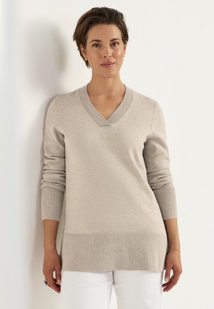 Trui - beige melange