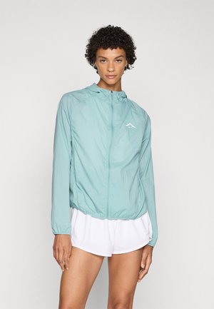 TRAIL - Running jacket - cannon/pearl white
