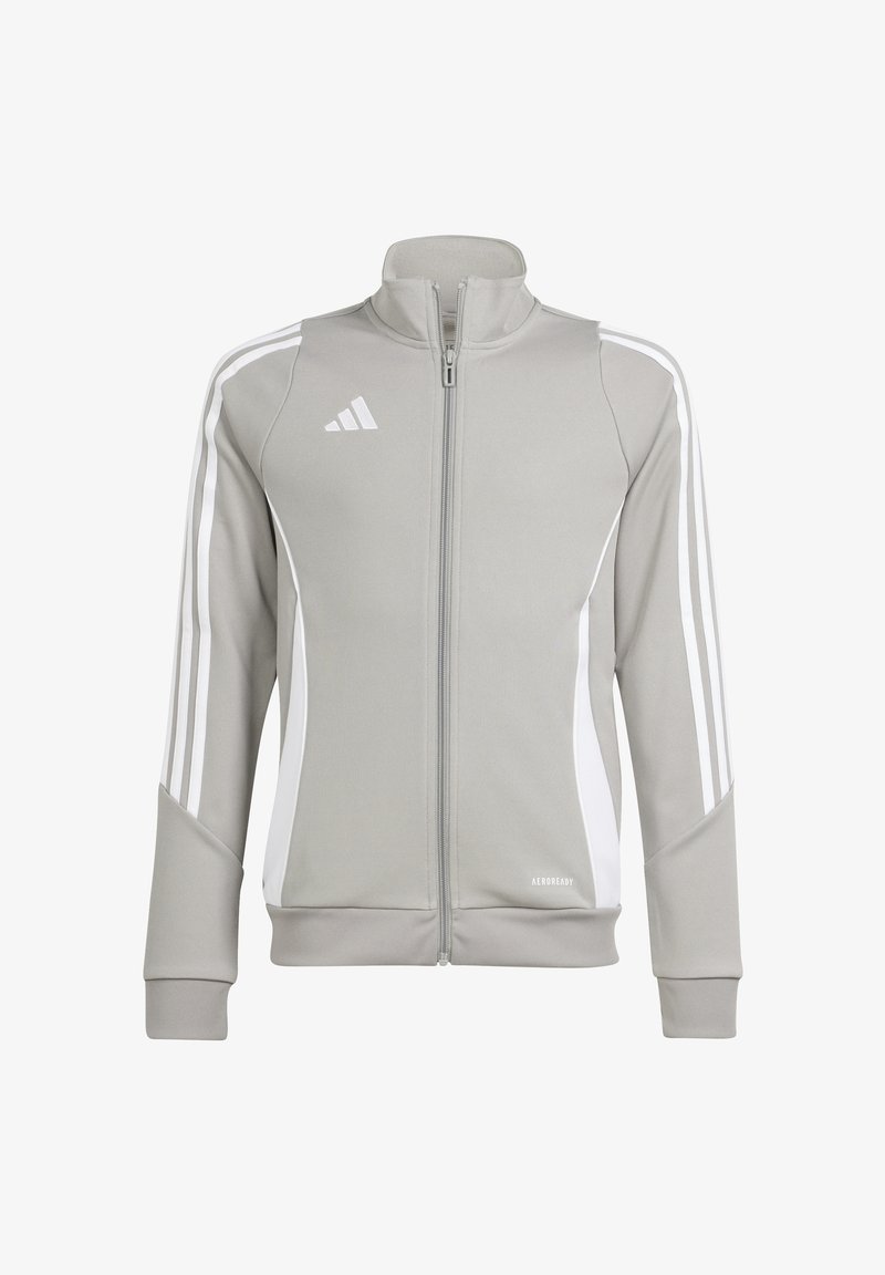 adidas Performance TIRO 24 TRACK KIDS - Trainingsjacke - grauweiss