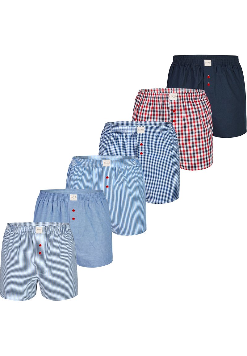 Phil & Co. Berlin 6 PACK CLASSIC SETS - Caleçon - light blue/bleu clair ...
