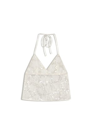 Bershka, TOP - Débardeur - white
