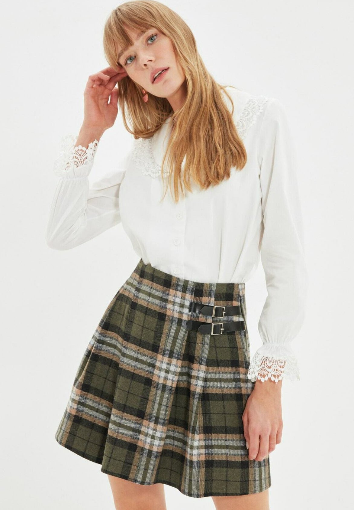 Acquisto \u003egonna tartan zalando Grande vendita - OFF 77%