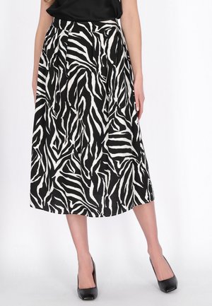 Gonna a campana - black offwhite