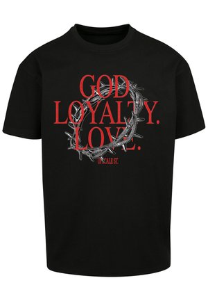 Upscale by Mister Tee, - T-shirt z nadrukiem