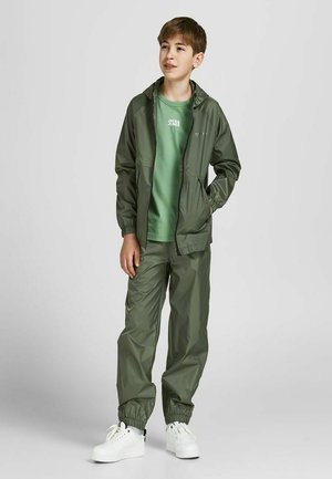 BÜNDCHEN - Pantaloni impermeabili - thyme
