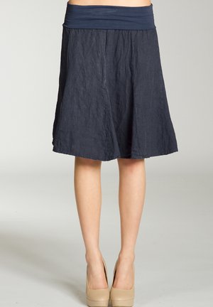 A-line skirt - dunkelblau