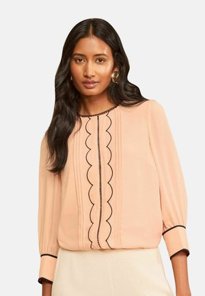 Love & Roses, BLOUSE  . - Blouse - peach pink