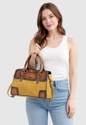 Harpa, HENKELTASCHE LIORA - Handbag - masala yellow