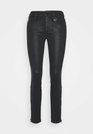 Jeans Skinny Fit - coated denim