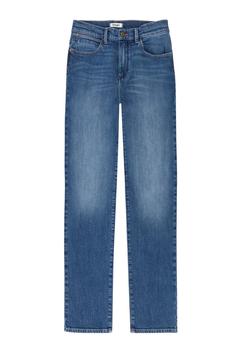 Wrangler Straight leg jeans blauw Wrangler Straight leg jeans blauw