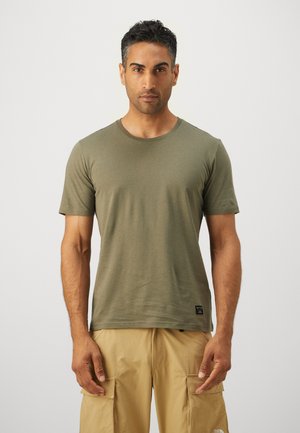 Salewa EAGLE LOGO PATCH  - Basic T-shirt - faded green