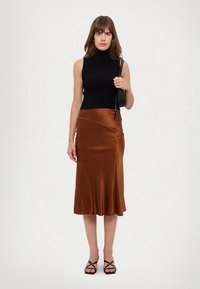 MICHAEL Michael Kors CROP RIB  - Top - black