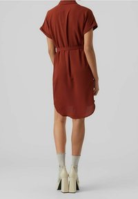 Vero Moda Abito a camicia - cognac