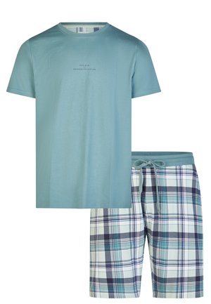 SET - Pyjama - grün blau