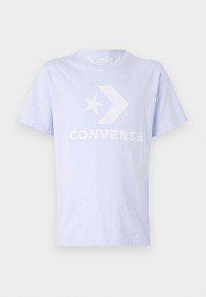 STANDARD FIT CENTER FRONT LOGO STAR TEE - T-shirt con stampa - blueberry ice