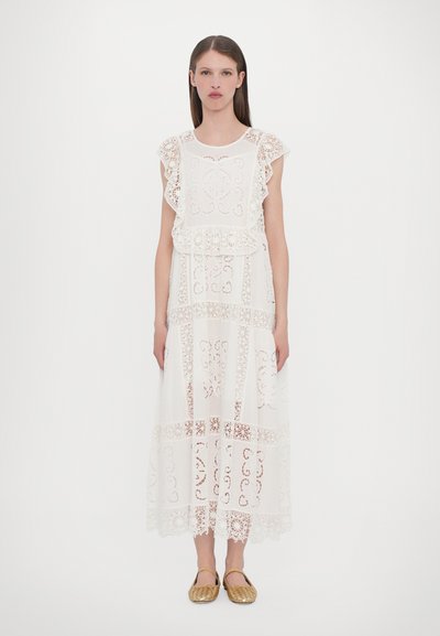 Sea DAHLIA EYELET MAXI DRESS - Velika haljina - pearl