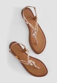 Next FOREVER COMFORT KNOT SLINGBACK REGULAR WIDE FIT - Tåsandaler - rose gold