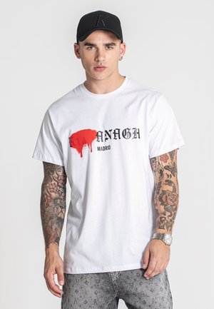 GUERRILLA TEE - Camiseta estampada - white