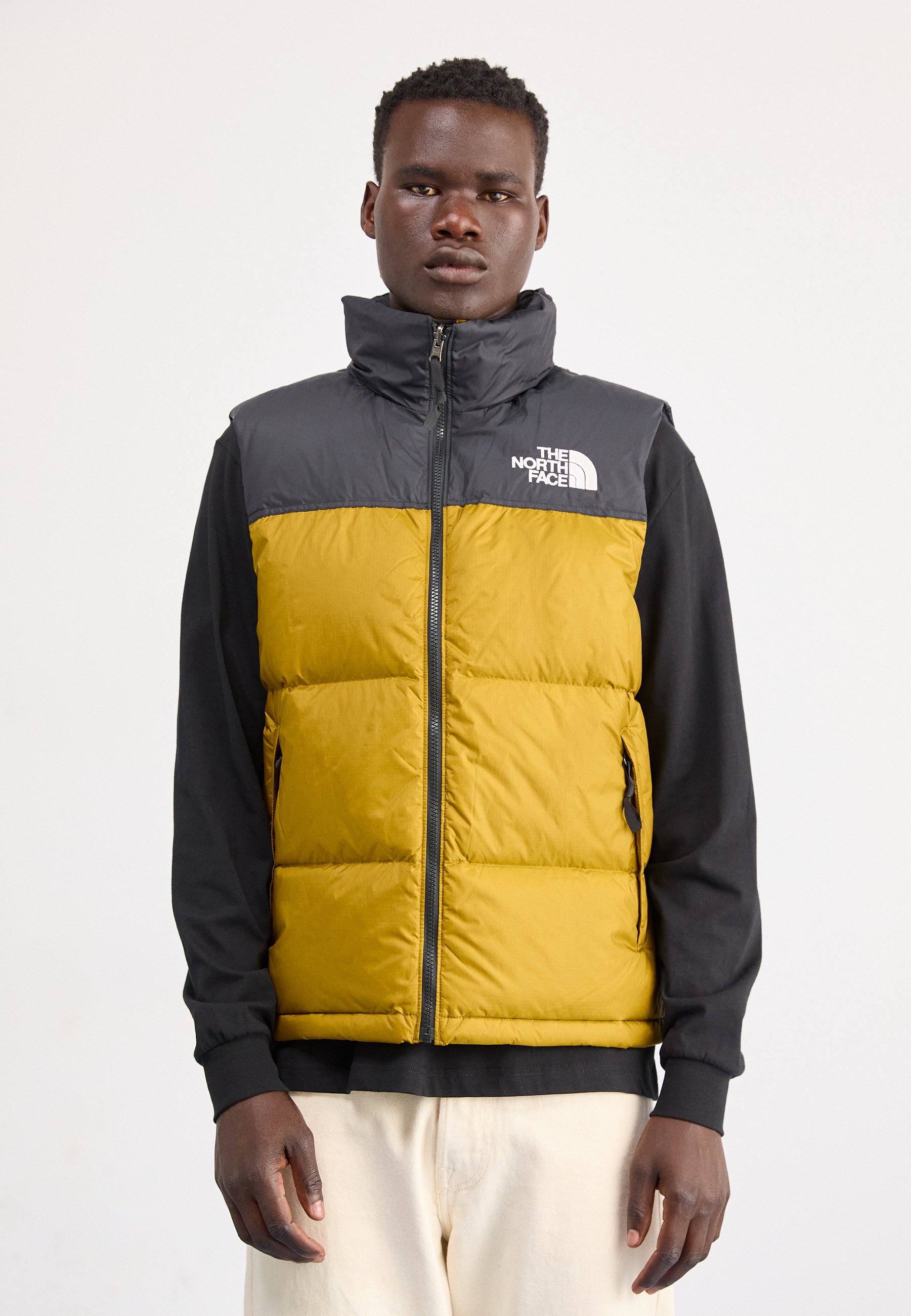 The North Face RETRO NUPTSE VEST UNISEX - Weste - moss green/black 
