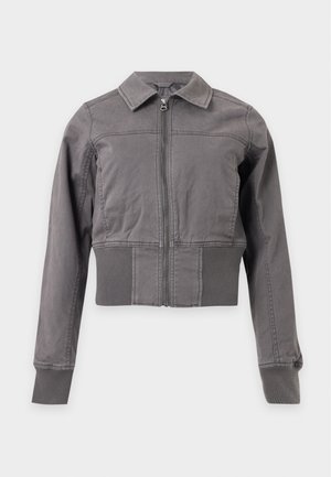 Hollister Co., MOCK NECK - Μπουφάν τύπου bomber - dark grey