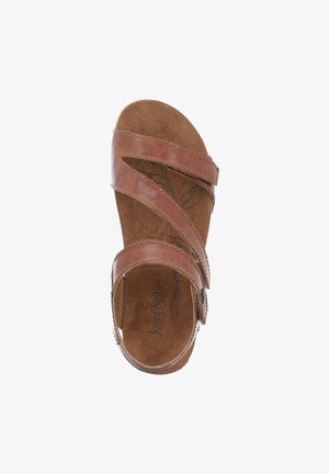 TONGA  - Platform sandals - camel