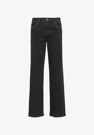 s.Oliver MIT NIETEN - Flared Jeans - graphit