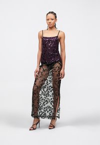 Envii ISBERGA SKIRT - Ceruzaszoknya - black