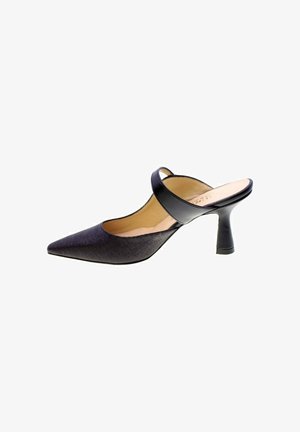 Nacree, DECOLLETE - Ciabattine con tacco - black