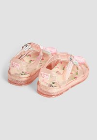 JoJo Maman Bébé REGULAR FIT - CHERRY JELLY - Vaikščiojimo sandalai - pink