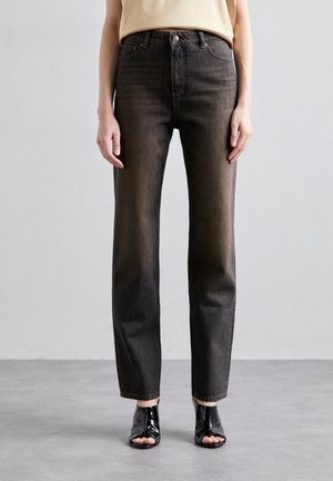 Wood Wood ILO - Straight leg jeans - burnt orange wash