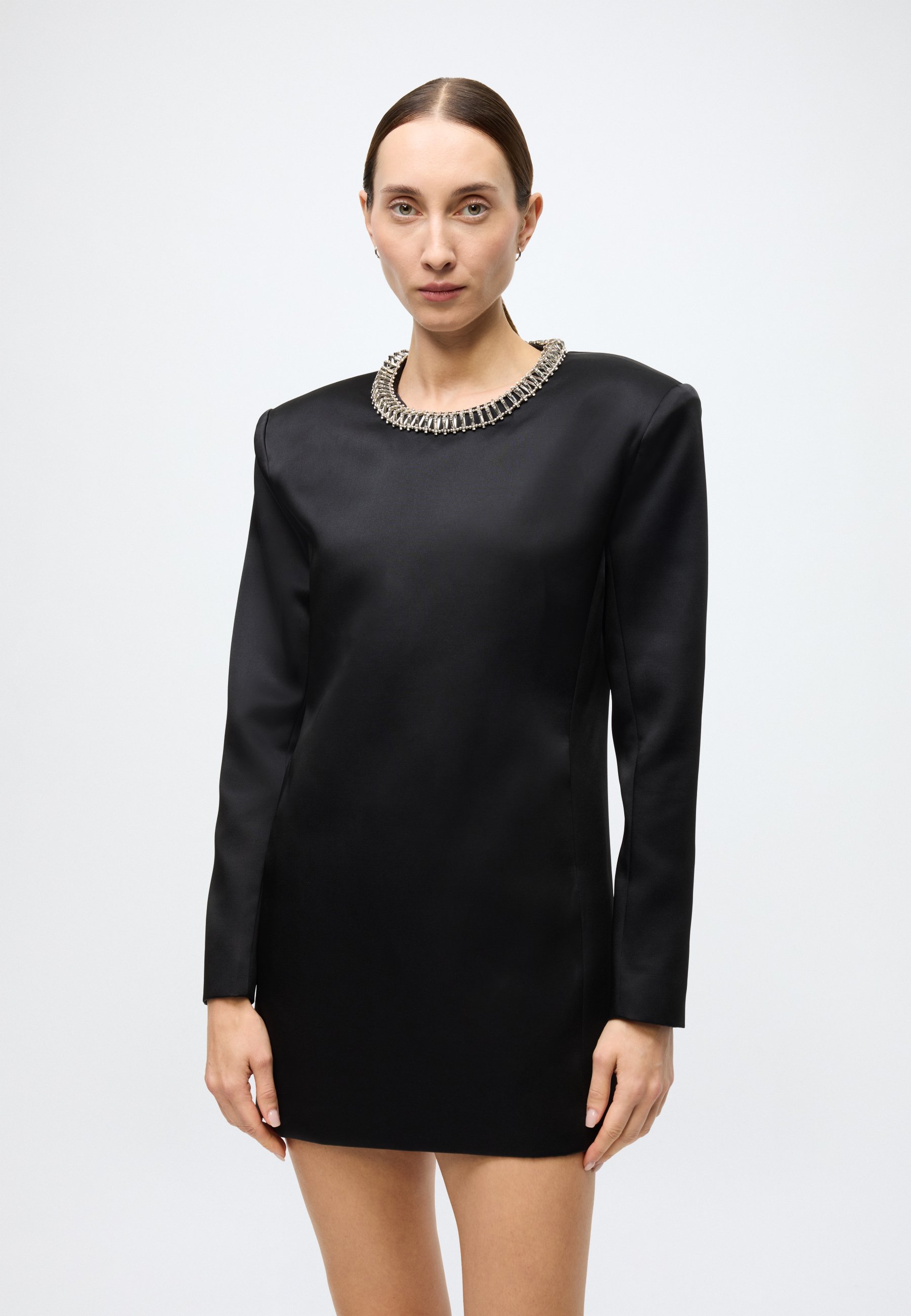 Bardot ADARA DIAMANTE TRIM MINI DRESS - Cocktail dress / Party dress - black 