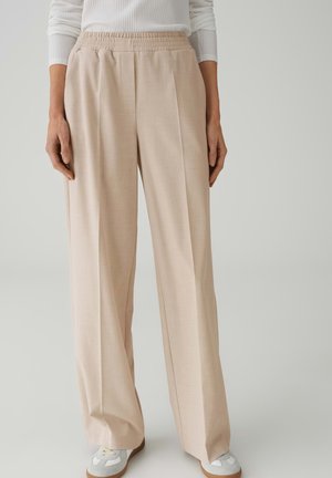 DOUBLE COMFORT WAISTBAND - Pantaloni - soft oat