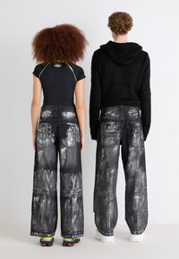 Jaded London LOWRISE COLOSSUS UNISEX - Χαλαρό τζιν - silver