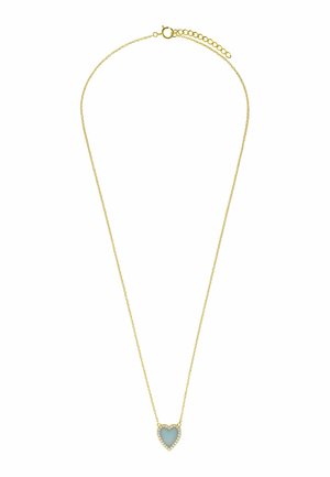 Ketting - gold turquoise