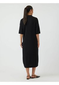 YAS Strikket kjole - black