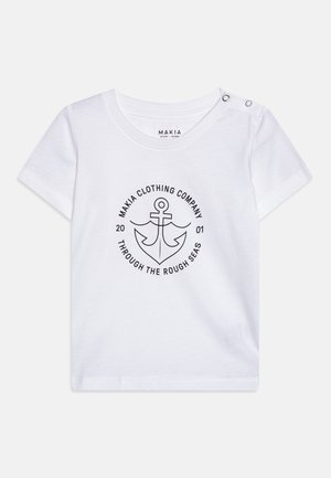 HOOK UNISEX - Camiseta estampada - white