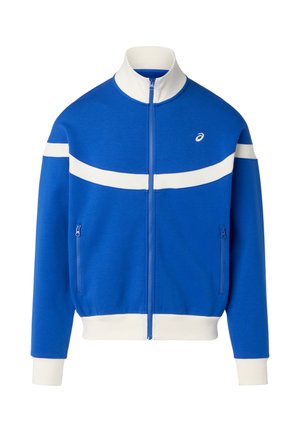ASICS, HERITAGE TRACK - Zip-up sweatshirt - asics blue