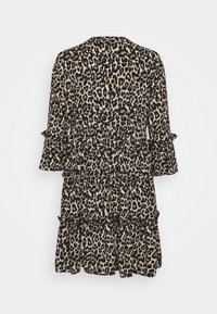 Vero Moda SIMPLY EASY 3/4  - Vestido camiseiro - oatmeal/linea