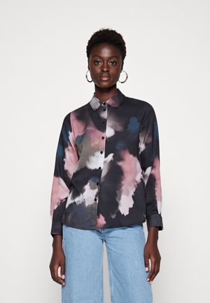 SHIRT DOROTHEA BRUSH STROKES - Skjortebluser - black