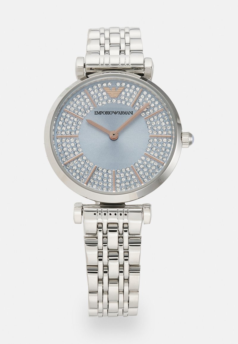 Emporio Armani - WATCH - Hodinky - silver-coloured, Zvětšit