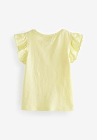 Next SCALLOP-REGULAR FIT - Triko s potiskem - yellow