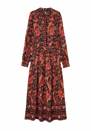 REGULAR FIT - ELENA  - Blusenkleid - navy floral