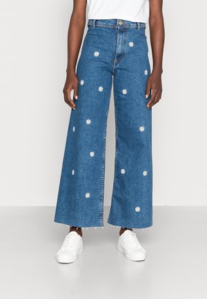 Flared jeans - blue denim