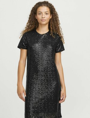 JXTARA SEQUIN DRESS - Robe de soirée - black