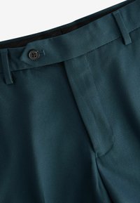 Next SLIM FIT - Oblekové kalhoty - teal blue