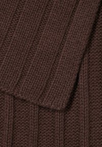 FALKE Scarf in Rib Unisex - Sciarpa - dark brown